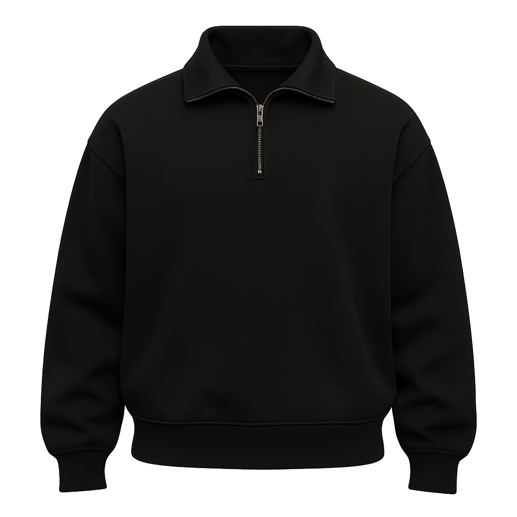 Half Zip Sweatshirt